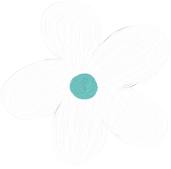 Handdrawn Impasto Flower 